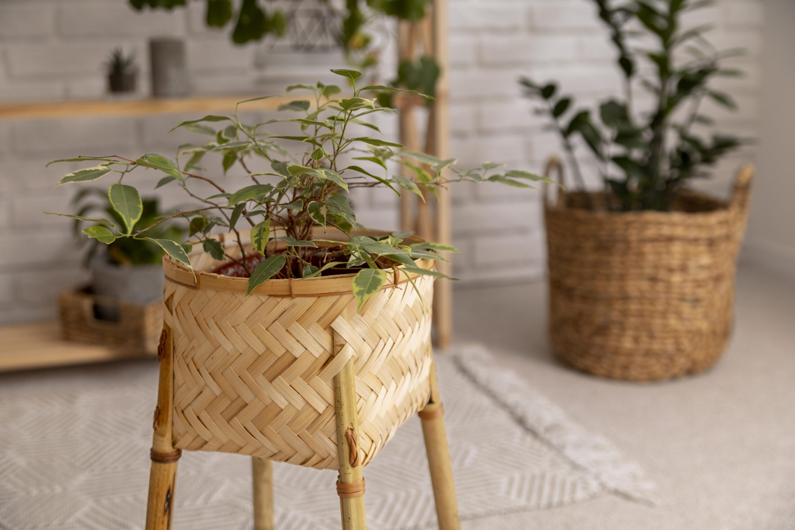 Cache-pots en osier : comment apporter une touche naturelle à votre